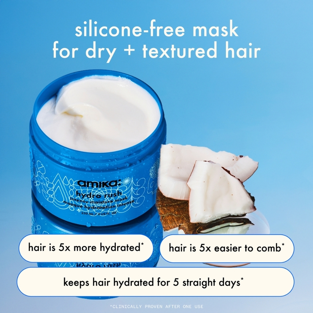 Amika Hydro Rush Intense Moisture Mask - Picture 2 of 4